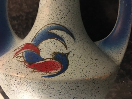 Painted Clay 730 Vase, 1970s-WQQ-1091788