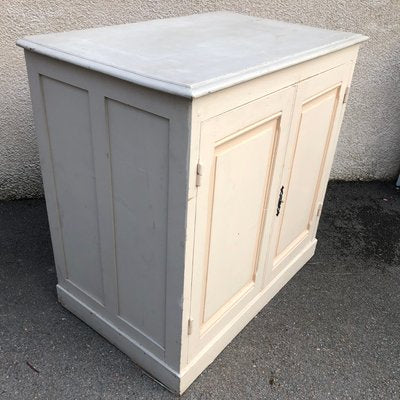 Painted Fir Cabinet, 1950s-SDV-754264