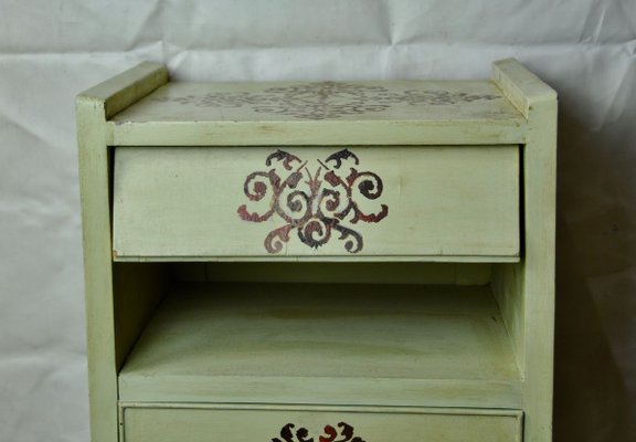 Painted Nightstand, 1950s-ROJ-853323