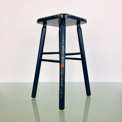 Painted Vintage Stool-LCQ-1241612