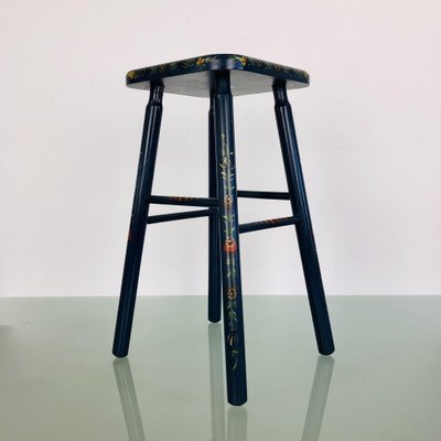 Painted Vintage Stool-LCQ-1241612