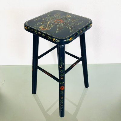 Painted Vintage Stool-LCQ-1241612