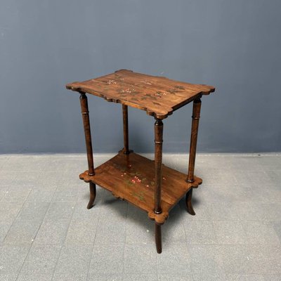 Painted Wooden Side Table, France-NPL-2028661