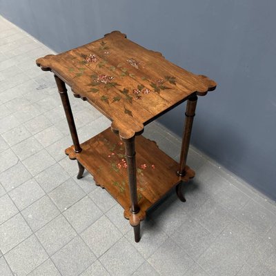 Painted Wooden Side Table, France-NPL-2028661