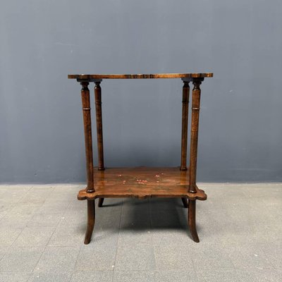 Painted Wooden Side Table, France-NPL-2028661