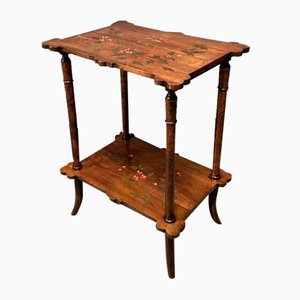 Painted Wooden Side Table, France-NPL-2028661