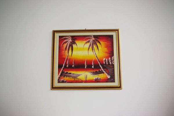 Painting of Sunset Over the Sea, 1990s-KNM-910422