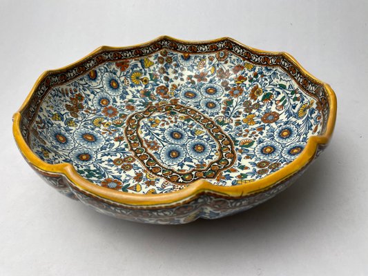 Paisely Bowl by Gien, 1920s-SDV-837255