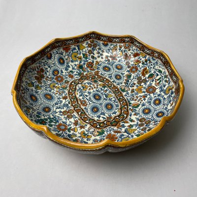 Paisely Bowl by Gien, 1920s-SDV-837255