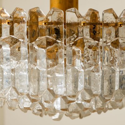 Palazzo Wall Lights in Brass & Glass by J.T. Kalmar, Set of 5-VDW-1325320