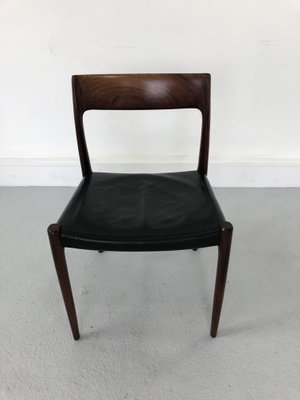 Palisander & Teak Dining Chair by Niels Otto Møller for JL Møllers, Denmark, 1970s-JWH-1293521