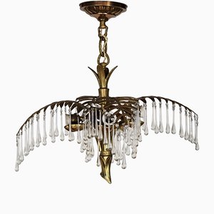 Palm Tree Chandelier by Josef Hoffmann for Bakalowits-VA-1194048