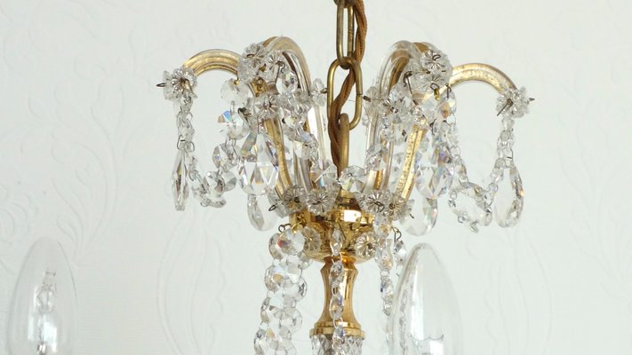 Palwa Maria Theresia 8-Bulb Chandelier from Palwa, 1960s-NGU-2016653