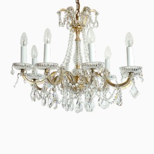 Palwa Maria Theresia 8-Bulb Chandelier from Palwa, 1960s-NGU-2016653