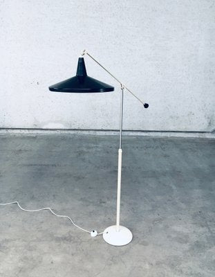 Panama Floor Lamp in Black by Wim Rietveld for Gispen, 1957-RQV-1709043