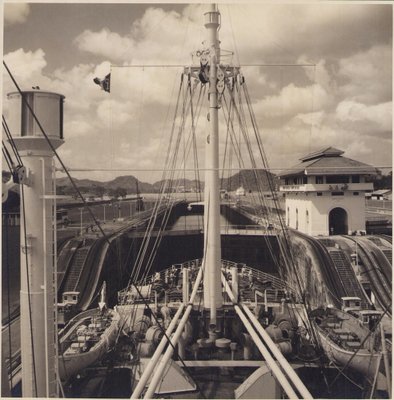 Panaman Ship, 1960s, Black and White Photograph-DYV-1369706