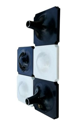 Panel Sconces, 1970s, Set of 5-FIP-808461