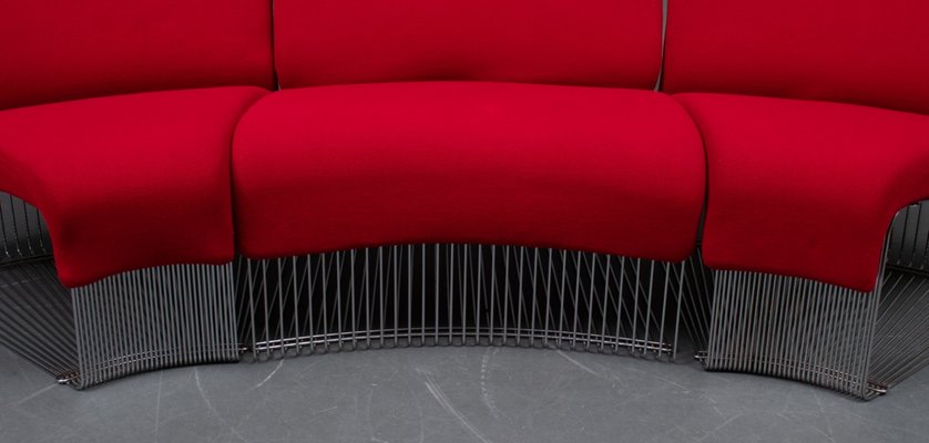 Pantanova Lounge Chairs by Verner Panton for Fritz Hansen, 1970s, Set of 3-JAG-1340479