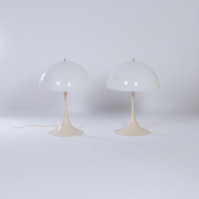 Panthella Table Lamps by Verner Panton for Louis Poulsen, 1970s, Set of 2-ZT-627892