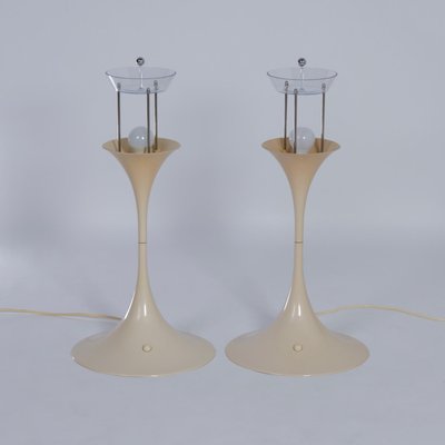 Panthella Table Lamps by Verner Panton for Louis Poulsen, 1970s, Set of 2-ZT-627892