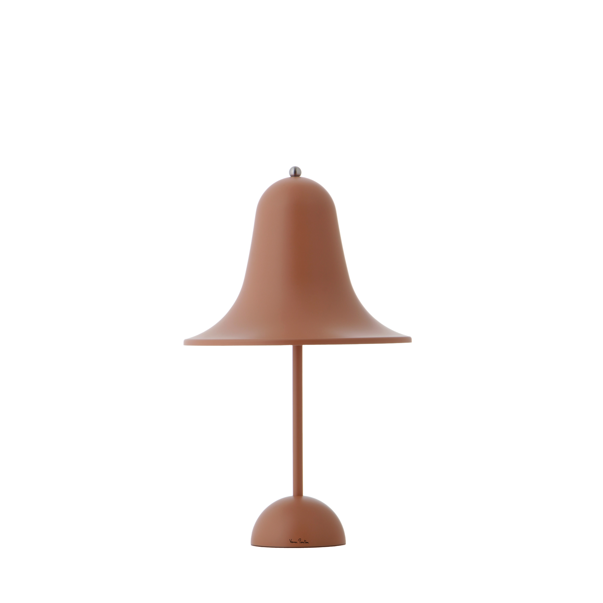 Verpan Pantop Table Lamp Portable by Verner Panton #Matt Terracotta