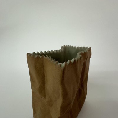 Paper Bag Vase by Tapio Wirkkala for Rosenthal, 1970s-BGP-1798445