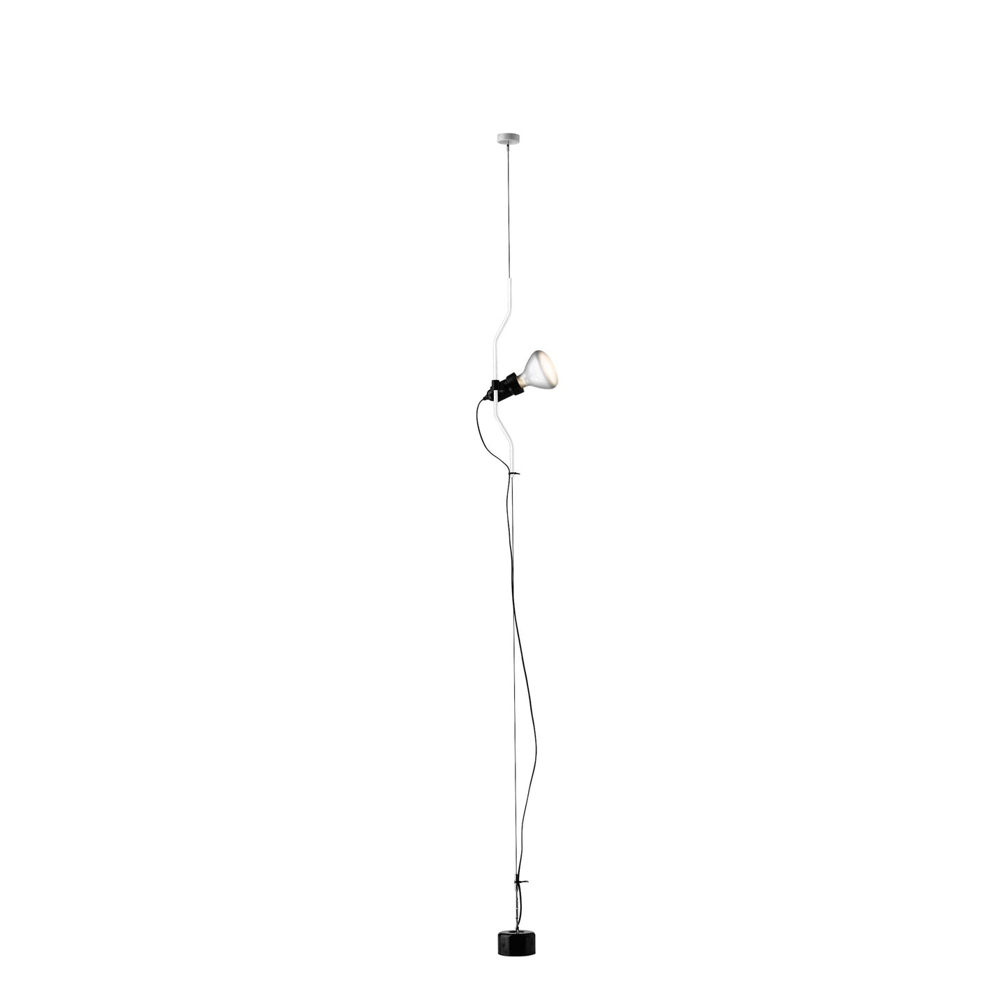 Parentesi Suspension Lamp by Flos #Parentesi/White