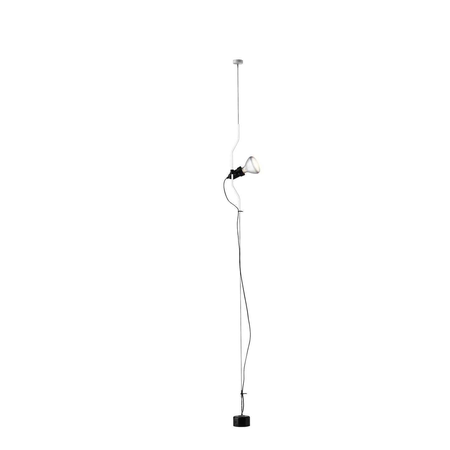 Parentesi Suspension Lamp by Flos #Parentesi dimmer/White