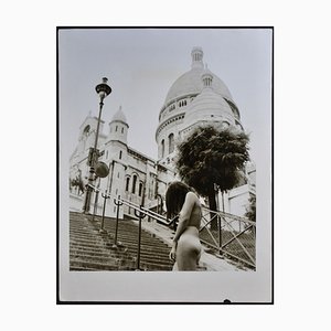 Paris Nude in Front of Sacred Heart, 1970s-DYV-701144