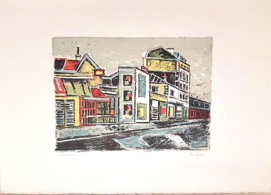 Paris - Original Lithograph by Orfeo Tamburi - 1970s 1970s-ZCI-760433