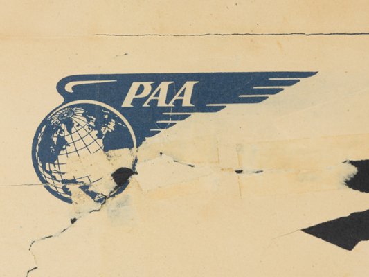 Paris, Pan Am Airways Travel Poster, 1949-GPP-1278047