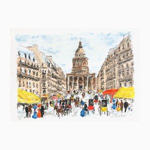 Paris, the Pantheon and the Street Soufflot II by Urbain Huchet-FMZ-1129114