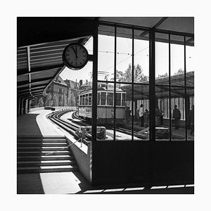 Passengers Waiting for the Train, Stuttgart Germany, 1935-DYV-988151