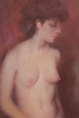 Pastel of a Nude, Framed-AOI-1106766