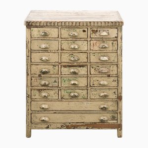 Patinated Teak Chest of Drawers-NQ-1798461