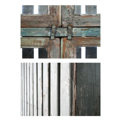 Patinated Wood Showcase-NQ-624951