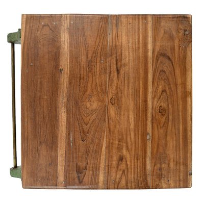 Patinated Wooden Showcase-NQ-1798456