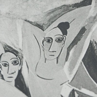 Patricia Beck, Picasso Painting Les Demoiselles Davignon, 1963, Photograph-WM-1158288