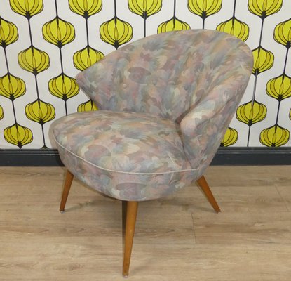 Patterned Cocktail Armchair, 1950s-AFE-1783344