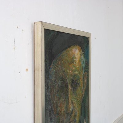 Paul Citroen, Self-Portrait, 1965, Oil Painting, Framed-DV-1700682