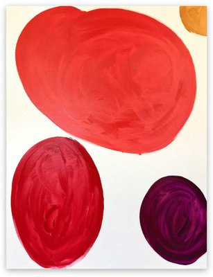 Paul Richard Landauer, Untitled (Red Composition 2), Oil on Canvas, 2020-RMD-1443852