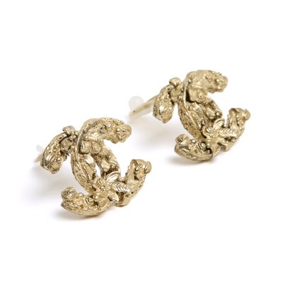 Pe2011 Boucles Doreille Clip Earrings from Chanel, Set of 2-NPN-2023647