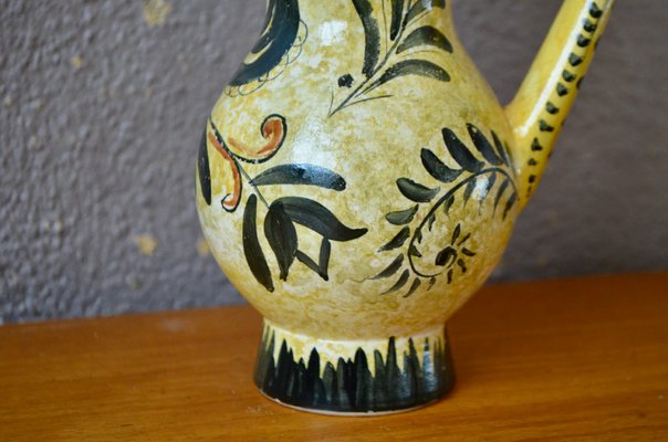 Peacock Pitcher from Elchinger, 1950s-AIU-1377338