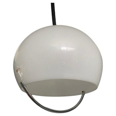 Pearlescent Adjustable Pendant Lamp by Luigi Massoni for Harvey Guzzini, Italy, 1970-DT-2026099