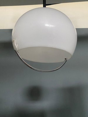 Pearlescent Adjustable Pendant Lamp by Luigi Massoni for Harvey Guzzini, Italy, 1970-DT-2026099