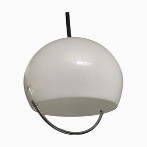 Pearlescent Adjustable Pendant Lamp by Luigi Massoni for Harvey Guzzini, Italy, 1970-DT-2026099