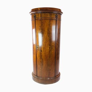 Pedestal Cabinet in Carved Mahogany, 1840s-UY-1454033