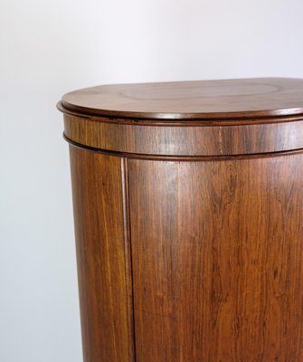 Pedestal Cabinet in Rosewood by Johannes Sorth for Bornholms Møbelfabrik, 1960-UY-2020827