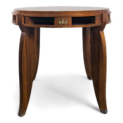 Pedestal Table by J.F Leleu-HLV-2033122