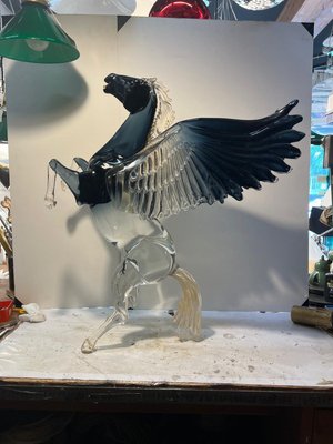 Pegasus Figure in Murano Glass, 2000s-VDX-2034051